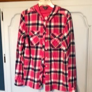 Eddie Bauer flannel hoody